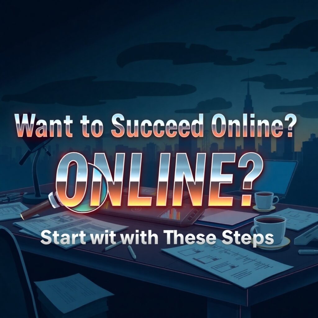 “Want to Succeed Online? Start with These Steps”