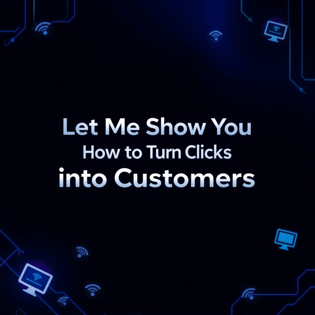 Let Me Show You How to Turn Clicks into Customers